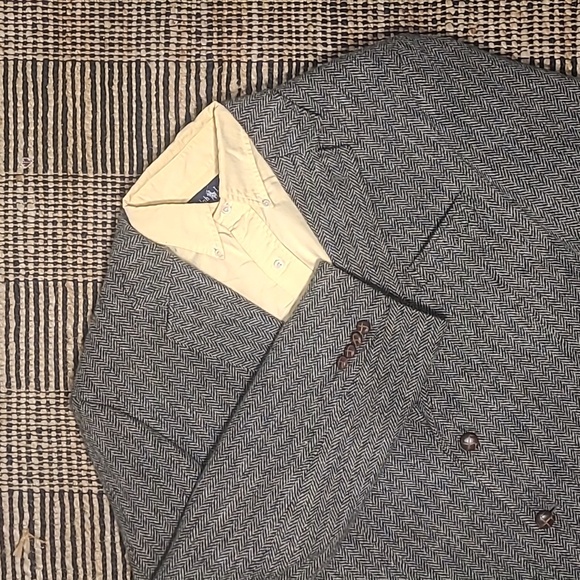HARRIS TWEED SPORT COAT BLAZER - Picture 1 of 13